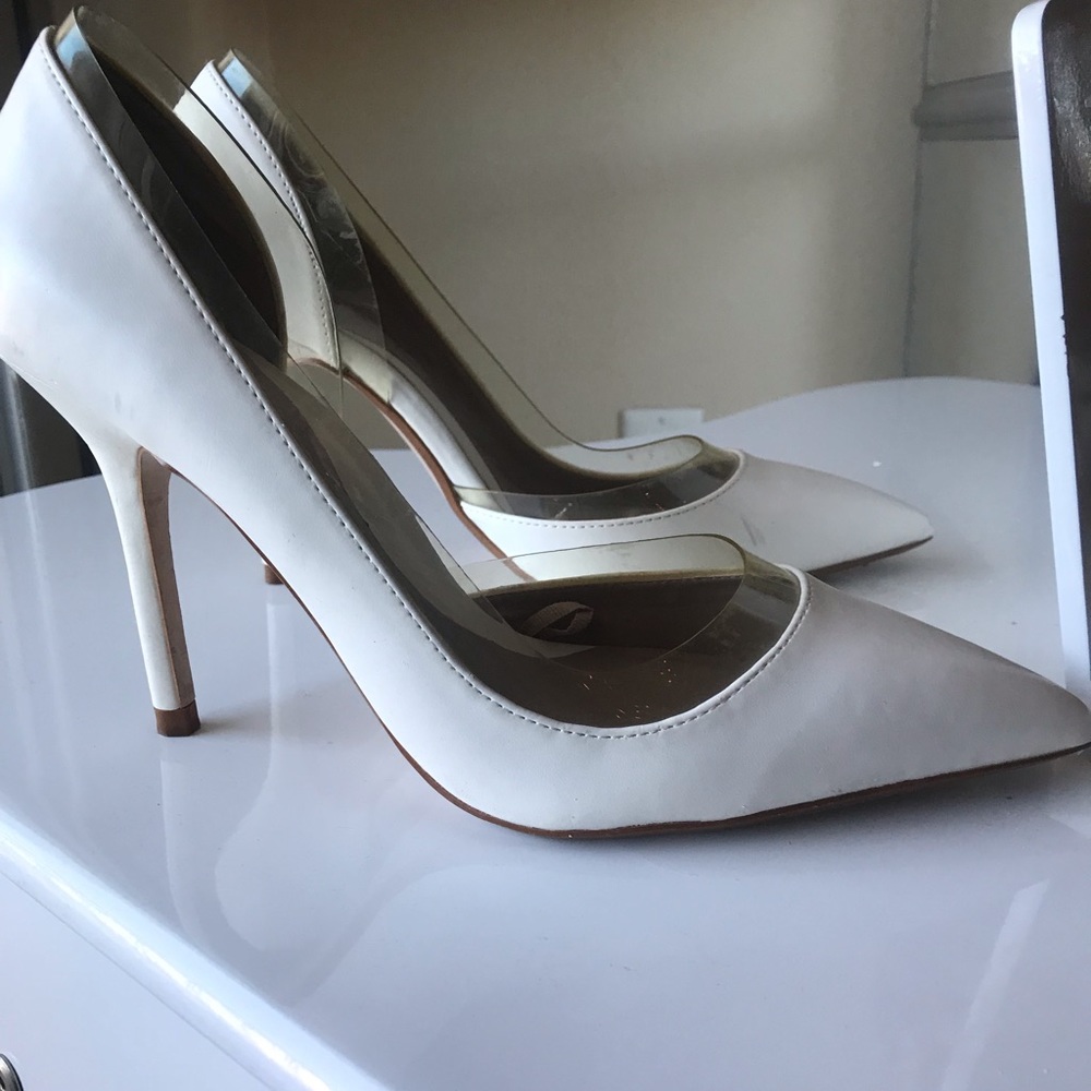 ZARA COLLECTION white heels